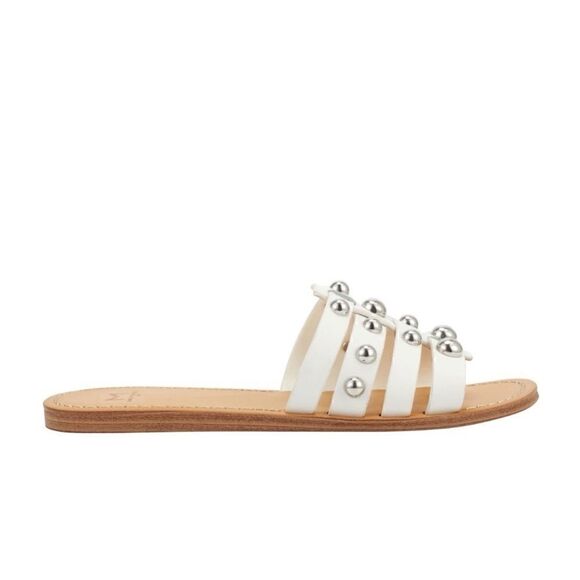 Marc Fisher | Pava Slide Sandal | White - Picture 3 of 8